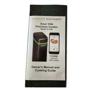 Master Culinary Sous Vide cooker